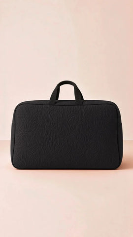 Signature Carry Ease Quilted Bag - Storage & Travelling Bag [Black]