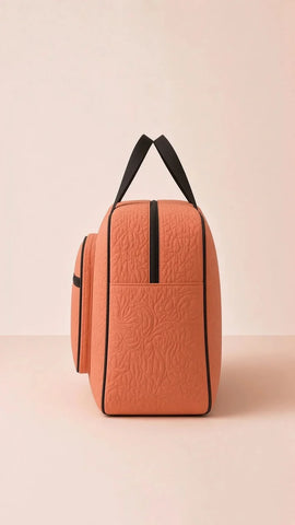 SSignature Carry Ease Quilted Bag - Storage & Travelling Bag [Orange]