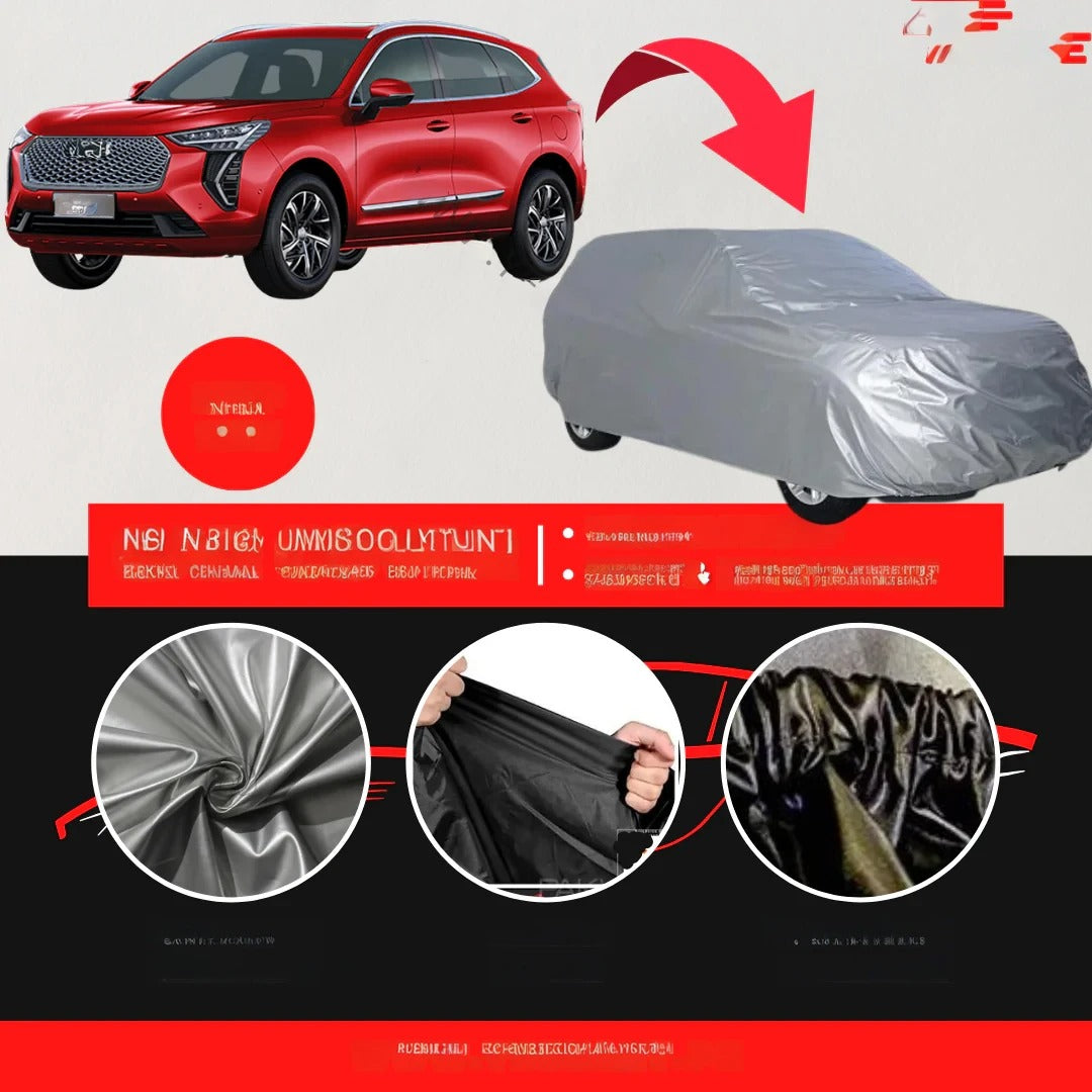 Haval Jolion 2021 - 2023 Car Top Cover - Waterproof & Dustproof Silver Spray Coated + Free Bag