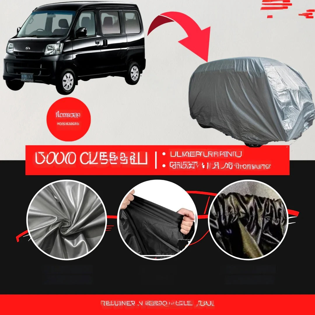 Daihatsu HiJet 2004-2023 Car Top Cover - Waterproof & Dustproof Silver Spray Coated + Free Bag