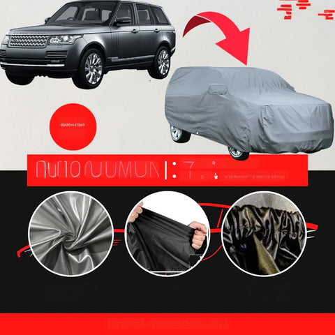 Range Rover Vogue 2000-2023 Car Top Cover - Waterproof & Dustproof Silver Spray Coated + Free Bag