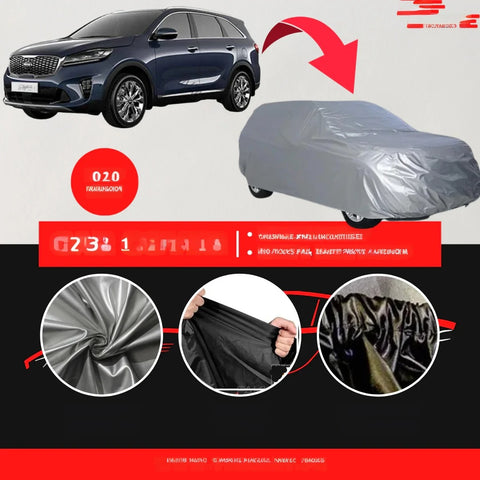 Kia Sorento 2021-2023 Car Top Cover - Waterproof & Dustproof Silver Spray Coated + Free Bag