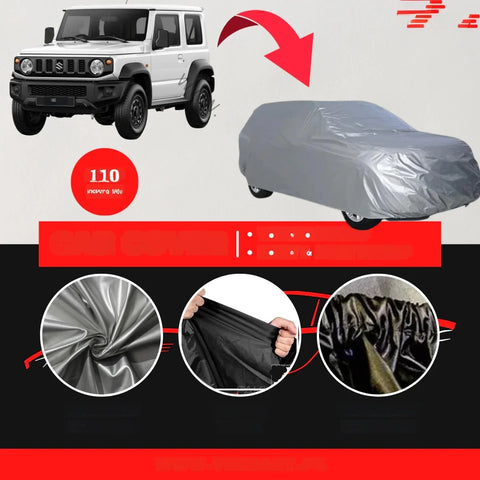 Suzuki Jimny 1998-2022 Car Top Cover - Waterproof & Dustproof Silver Spray Coated + Free Bag