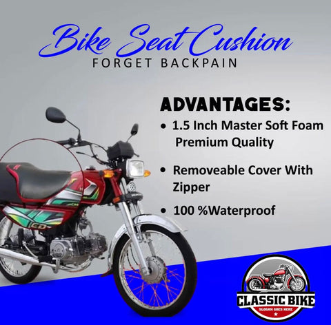 Bike Seat Cushion | Universal for all Bikes