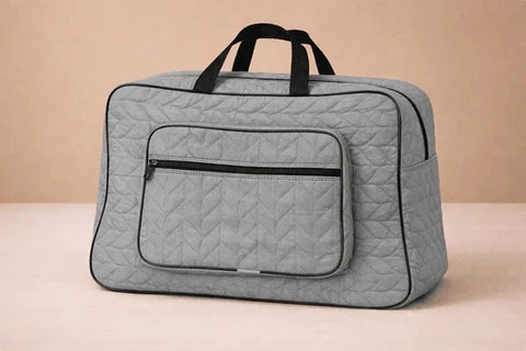 Signature Carry Ease Quilted Bag - Storage & Travelling Bag [Light Gray]