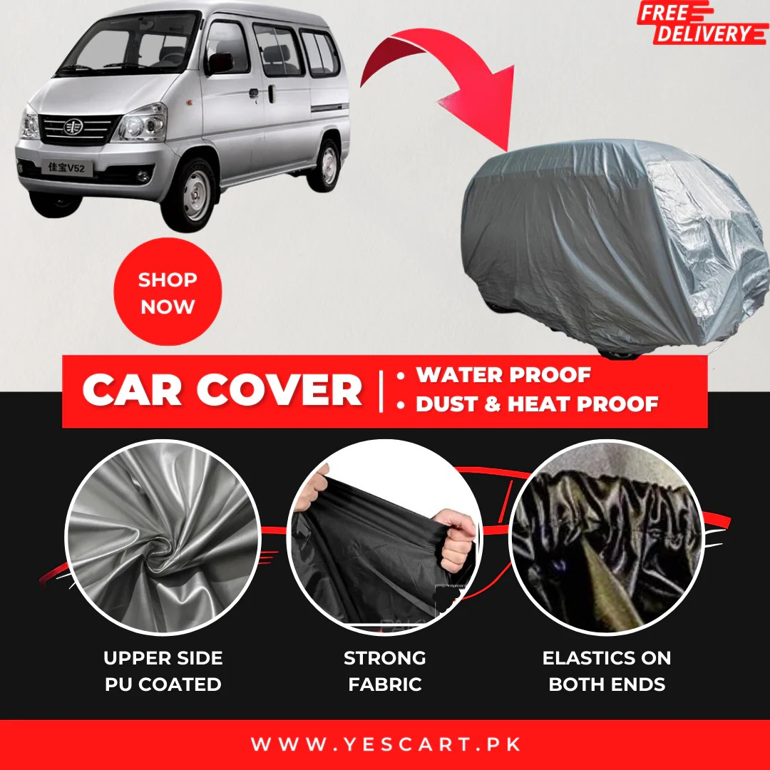 Toyota Prado 2009-2023 Car Top Cover - Waterproof & Dustproof Silver Spray Coated + Free Bag