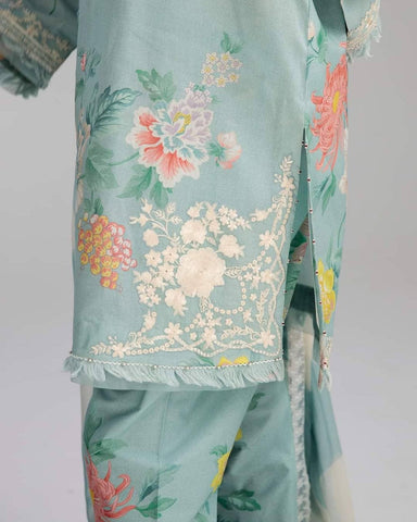 3 Pc Airjet Lawn Embroidery Suit (CoCo)