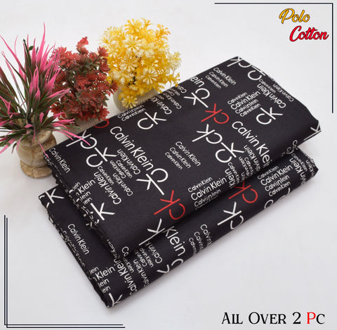 2 PC SUMMER PRINTED POLO COTTON 127
