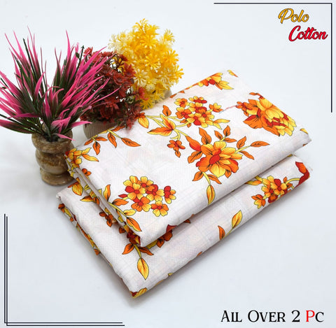 2 PC SUMMER PRINTED POLO COTTON 123