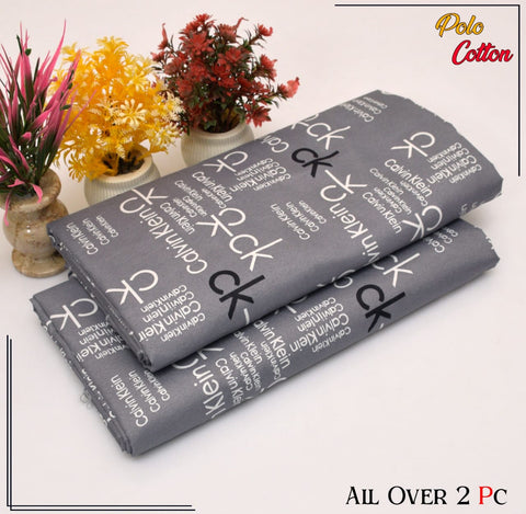 2 PC SUMMER PRINTED POLO COTTON 118