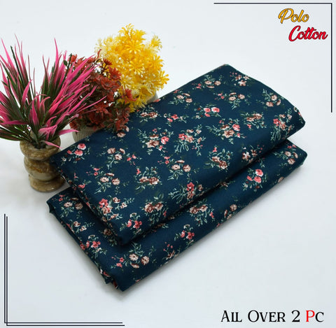 2 PC SUMMER PRINTED POLO COTTON 108