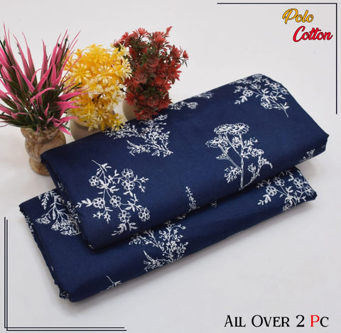 2 PC SUMMER PRINTED POLO COTTON 106