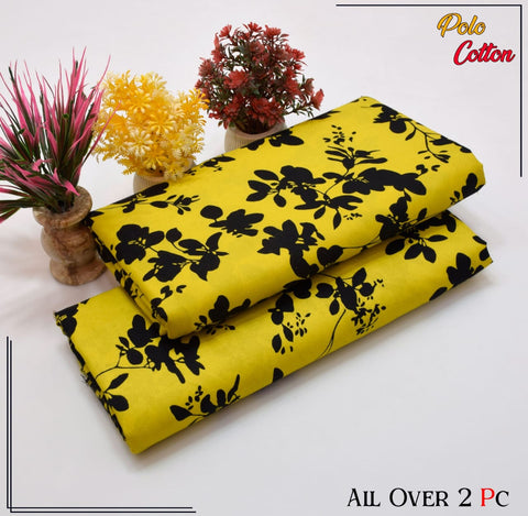 2 PC SUMMER PRINTED POLO COTTON 102