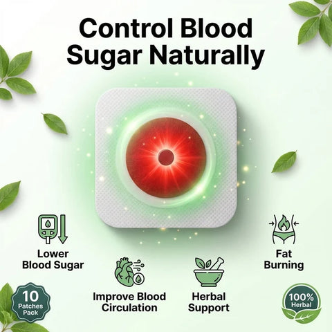 Blood Magnetic Sugar control Patches Buy 1 Get 1 Free (10+10)