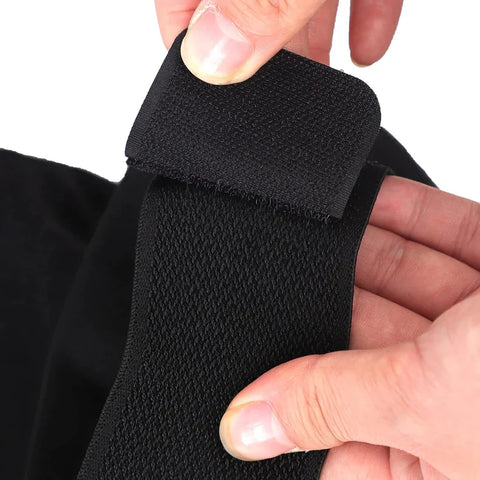 1 Pair Woolen Blend Knee Warmer With Strap