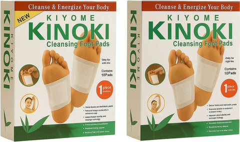 Kinoki Foot Pads – 10 Premium Natural Patches $